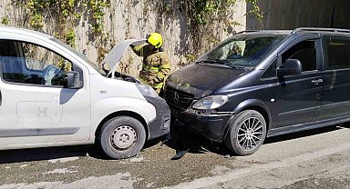 Erdek'te alt geçitte kaza: 1 yaralı