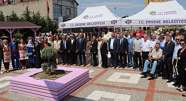 Ergene'de "Sanata dokunan hayatlar" sergisi açıldı