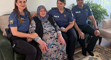 Erzincan Emniyetinden şehit ailesine vefa ziyareti