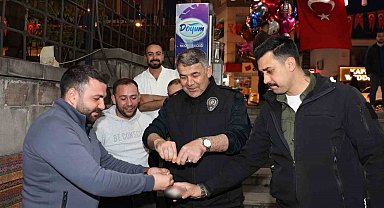 Erzurum'da Emniyet Müdürü tavsiye etti, vatandaş sigarayı bıraktı