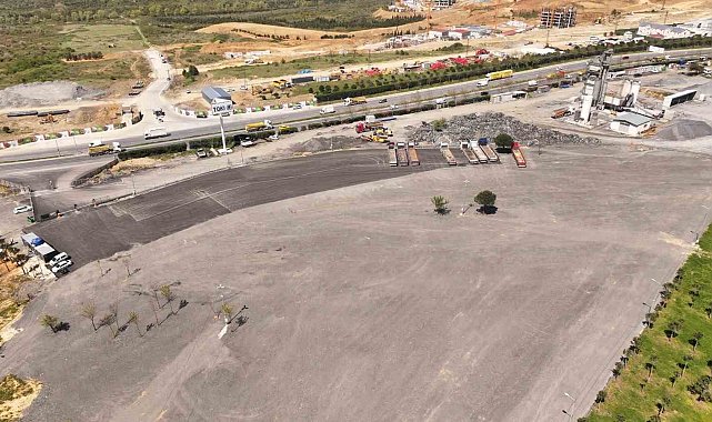 Esenler'de büyük araçlara özel otopark hizmete açıldı