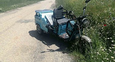 Eşini yolcu ettikten sonra dönüş yolunda kaza yapan yaşlı adam hayatını kaybetti