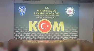 Eskişehir'de kaçak alkol operasyonu
