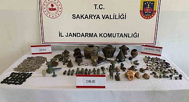 Evini kaçak müzeye dönüştüren şahıs yakalandı