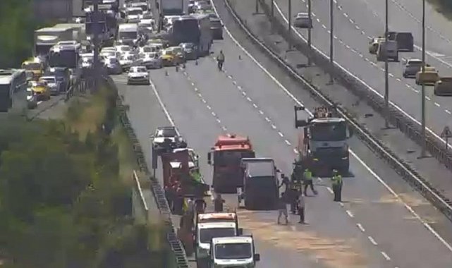 Eyüpsultan'da zincirlime trafik kazası: 6 yaralı