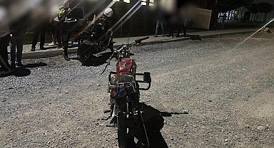 Film sahnelerini aratmayan kovalamaca polis kamerasında