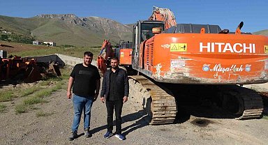 Gasp edildiğini iddia ettikleri 40 milyonluk iş makinelerini dağın başında buldular