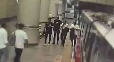 Gayrettepe Metro İstasyonu'nda telefon hırsızlığı yapan şüpheli yakalandı