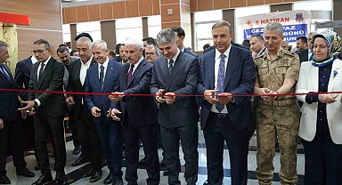 Gaziantep Adliyesi'nde resim ve el sanatları sergisi açıldı