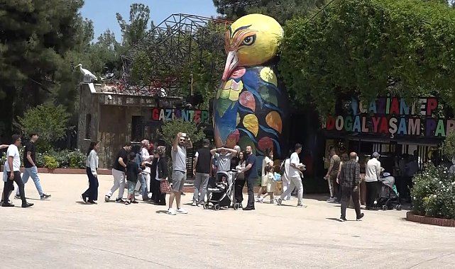 Gaziantep'in tarihi ve turistik noktalarında bayram ziyaretçisi rekoru