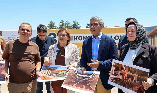 Gaziantep'te bölgenin en büyük kongre merkezlerinden biri şehre kazandırılıyor