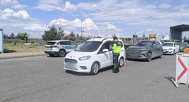Gaziantep'te şok yol kontrol uygulaması: 74 aranan şahıs yakalandı