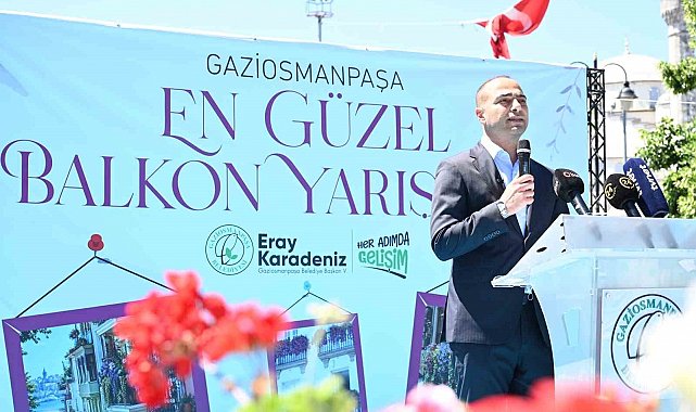 Gaziosmanpaşa'nın en güzel balkonları ödüllendirildi