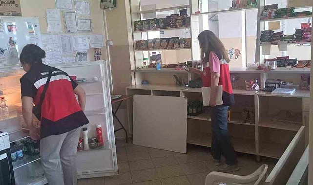 Gediz'de işletmelere yönelik denetim gerçekleştirildi