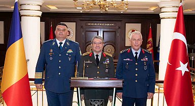 Genelkurmay Başkanı Orgeneral Bayraktaroğlu, Romanya Hava Kuvvetleri Komutanı Baraboi'yi kabul etti