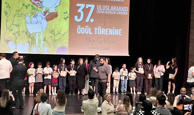 GKV'li minik ressamlardan uluslararası sanat zaferi