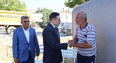 Gökçeada'da gönül kapıları çalındı, dualar alındı
