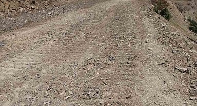 Gökdere-Beyhan sahil yolunda çalışmalar başladı