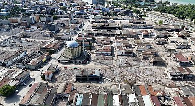 Gülsan Sanayi Sitesi'nde yıkımlar devam ediyor