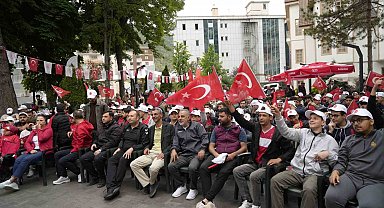 Gümüşhane'de milli heyecan sabahın erken saatlerinde başladı
