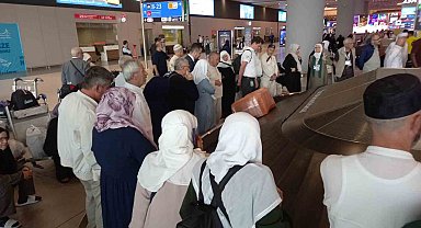 Hacılar kutsal topraklardan yurda dönmeye başladı