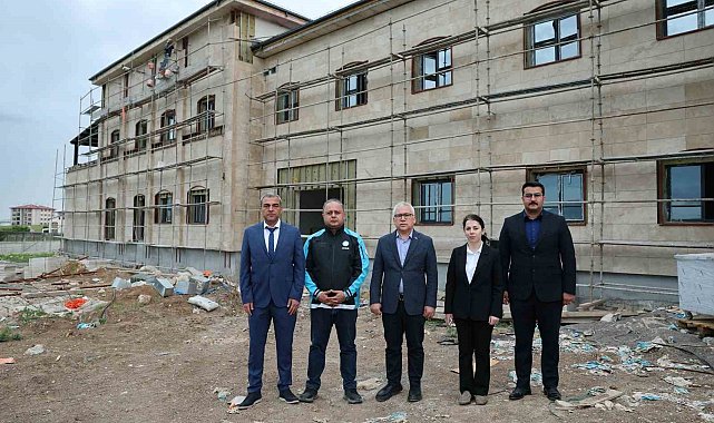 Hafik Devlet Hastanesi inşaatında sona yaklaşıldı