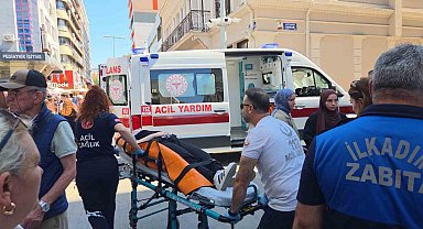 Hamile kadın ATM'de para çekerken baygınlık geçirdi