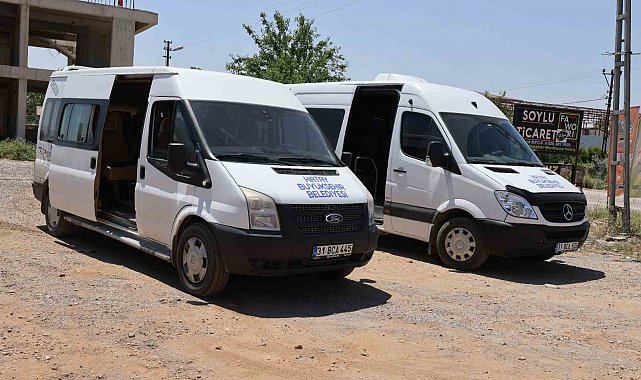 Hassa'da 25 mahalle toplu ulaşıma kavuştu