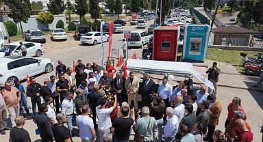 Hastaların 300 metrelik zorlu yoluna İskenderun Belediyesi'nden ring araçlı çözüm