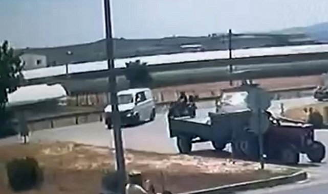Hatalı dönüş motosiklet sürücüsünü canından ediyordu