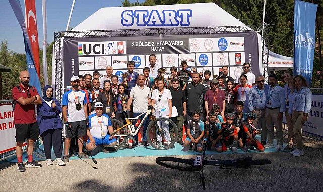 Hatay 2. etap bölgesel dağ bisikleti yarışması coşkuyla yapıldı