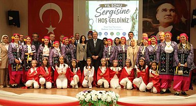 Hayat Boyu Öğrenme Haftası kapsamında yılsonu sergisi açıldı