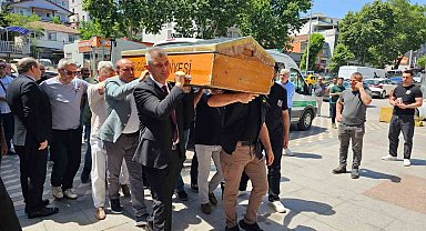Hayatını kaybeden harita mühendisi son yolculuğuna uğurlandı