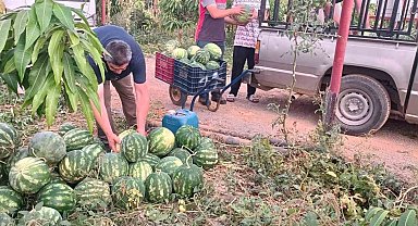 Hayırsever çiftçinin tarlası bu yıl öğrencilerin için hasat edildi