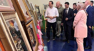 Hayrabolu'da el emeği göz nuru eserler sergilendi