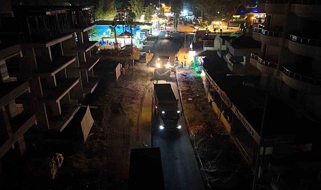 HBB,Arsuz'da yol çalışmalarını sürdürüyor