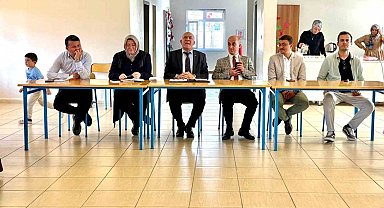 Hisarcık'ta kitap söyleşisi programı düzenlendi