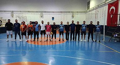 Hocalar'da voleybol turnuvası final heyecanı