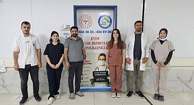 İdil'de yatağa bağımlı hastalara evde diş ve eczacılık hizmeti