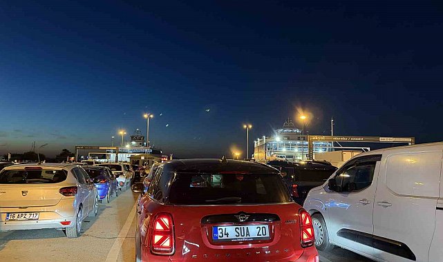 İDO'nun Yalova-Pendik seferleri tehirli yapıldı