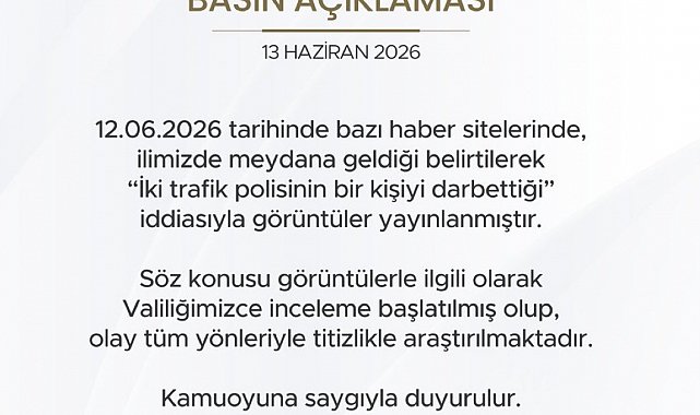 Iğdır Valiliği darp iddiasıyla ilgili soruşturma başlattı