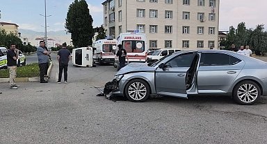 Iğdır'da araçlar çarpıştı: 4 yaralı