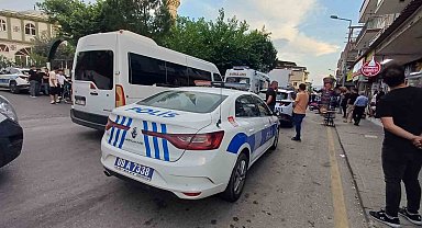 İki grup arasında kavga çıktı, bir polis yaralandı