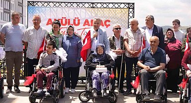 İlkadım'da engelli araçları ihtiyaç sahiplerine ulaştırıldı