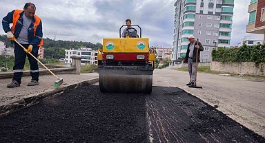 İlkadım'da yollar yenileniyor