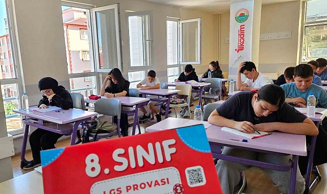 İLKEM'de LGS öncesi sınav provası