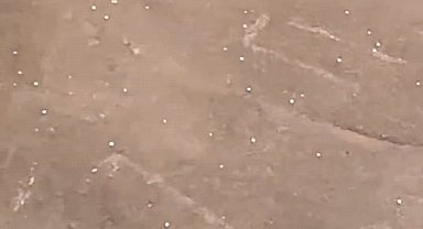İnegöl, dolu ve sağanak yağışa teslim oldu