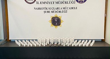 İş yerine narkotik baskını: 11 bin 650 sentetik ecza ele geçirildi