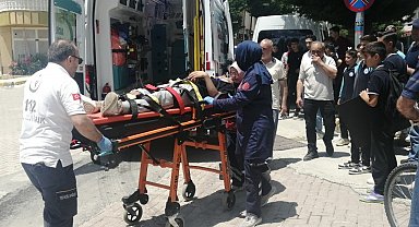 Isparta'da otomobil ile motosiklet çarpıştı: 1 yaralı