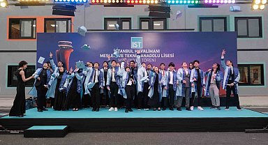 İstanbul Havalimanı Mesleki ve Teknik Anadolu Lisesi ilk mezunlarını verdi